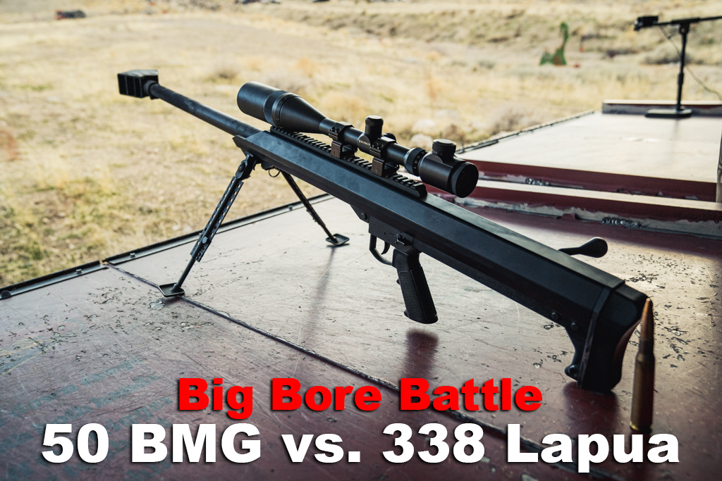 338 Lapua vs. 50 BMG 