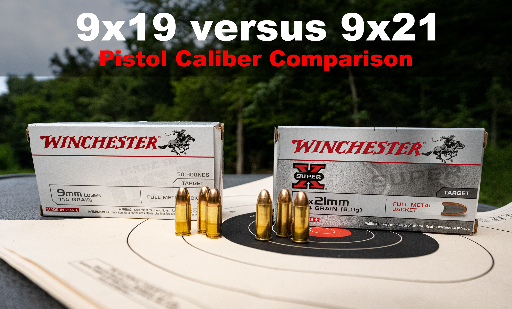 9x19 ammo vs 9x21