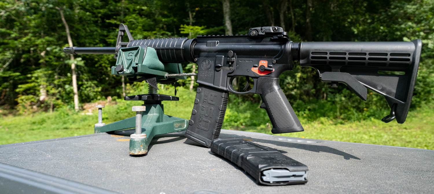 AR-15 with 30 round magpul mag