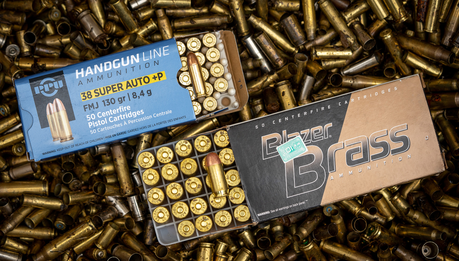 38 super vs 45 acp boxes of ammo
