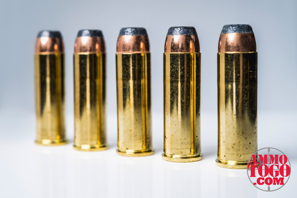 Soft Point Bullets Lined Up .44 magnum soft point bullets