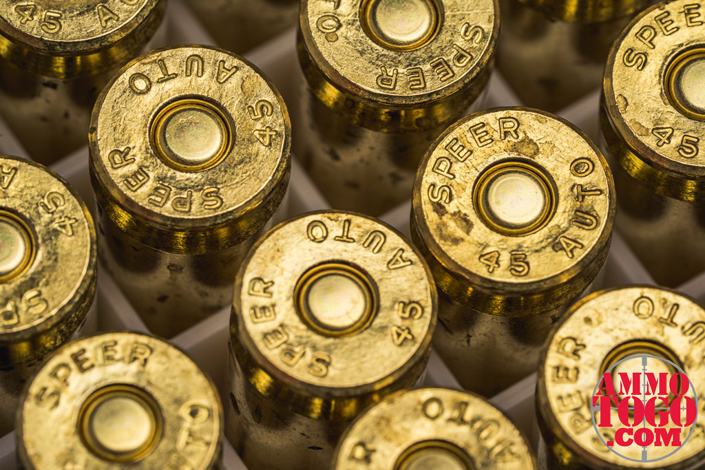 macro photo of 45 acp ammo photo of 45 acp ammo up close in macro view