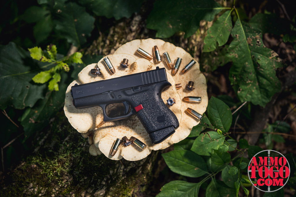 Concealed carry 9mm pistol and best 9mm self defense ammo photo of glock 43 handgun - a commonly used concealed carry pistol