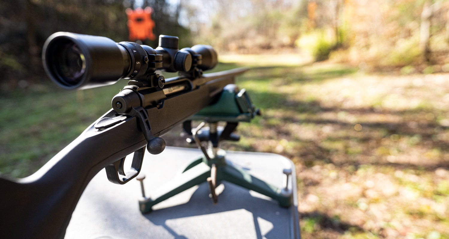 Shooting a bolt action 22-250 rifle