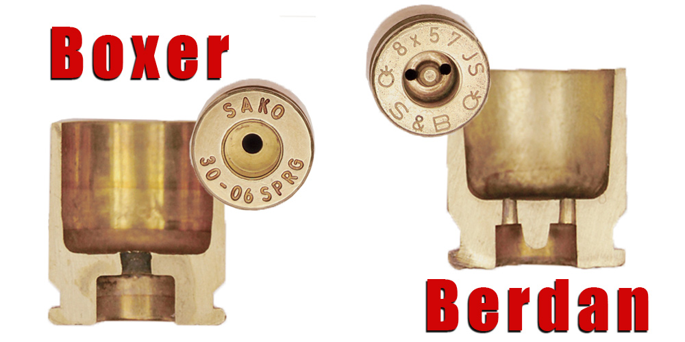 Boxer vs. Berdan Primers What's the Difference?