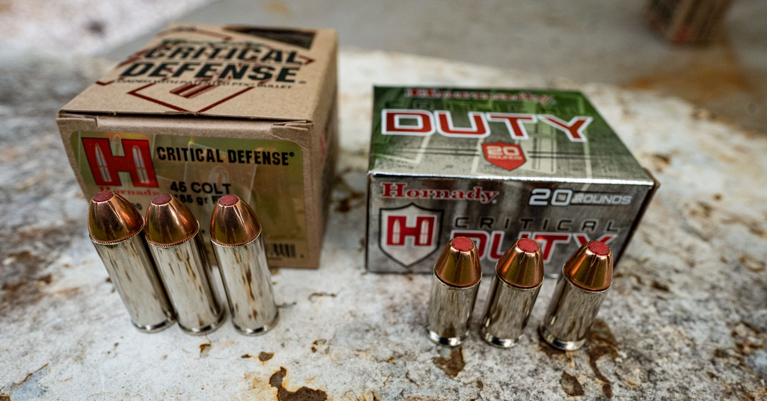 Critical defense vs. critical duty side by side Critical Defense and Critical duty ammo side-by-side