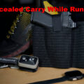 Concealed carry gun and running equipment