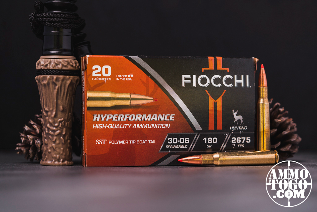 Fiocchi Extrema 30-06 ammo with a deer call