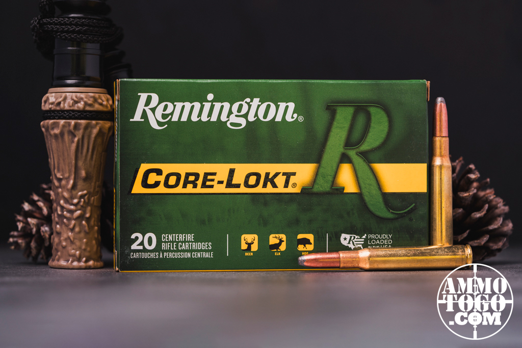 Remington Core-Lokt 30-06 ammo with a deer call