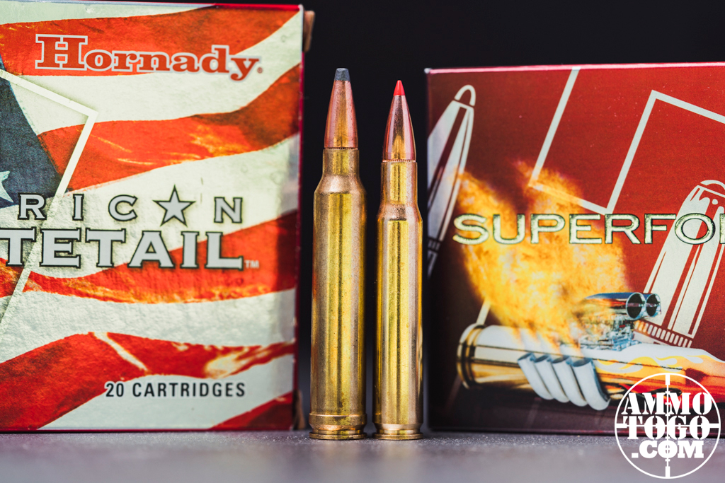 30-06 and 300 Win Mag ammo side by side
