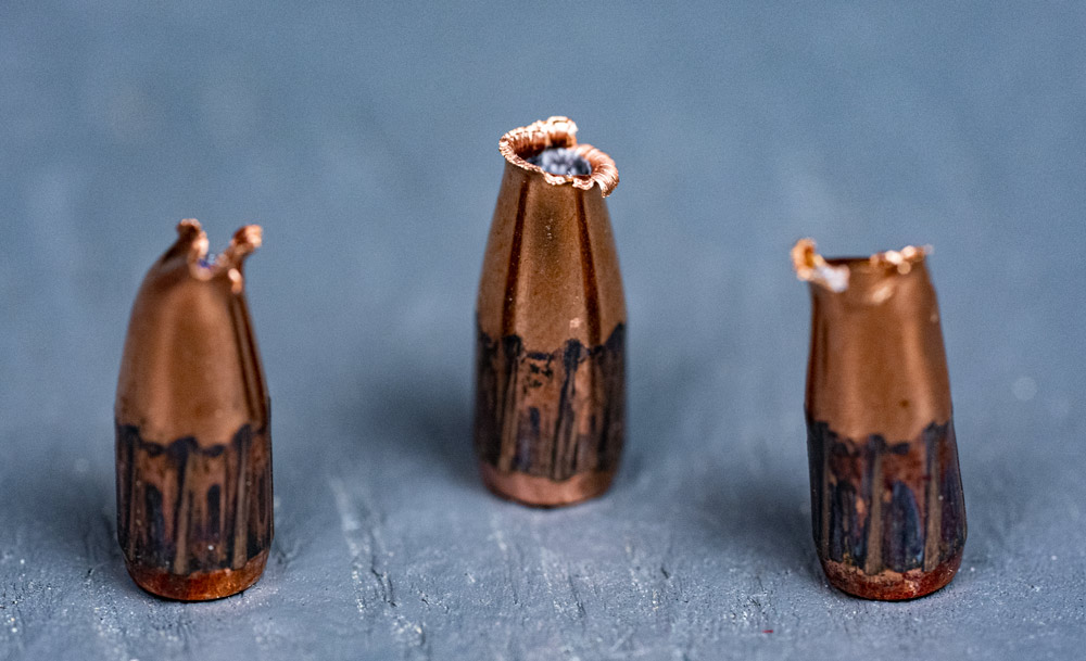 5.7x28mm bullets recovered from gel