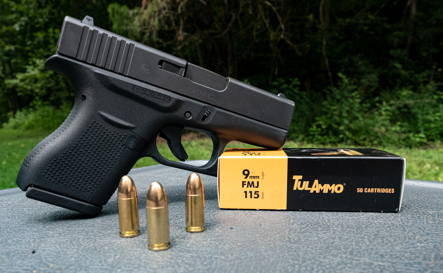 Glock 9mm with Tula ammo