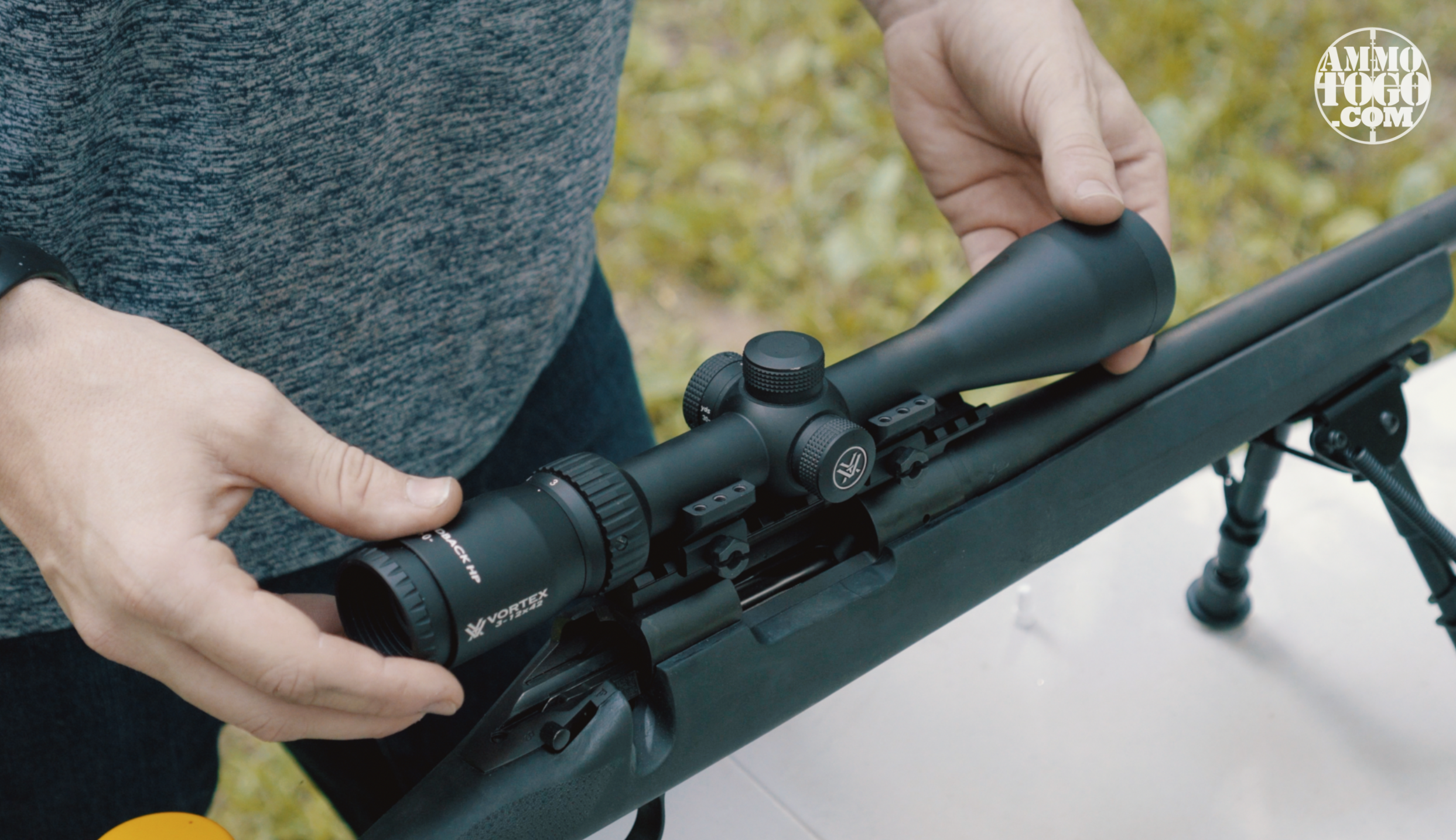 Mounting Rifle Scope to Scope Rings