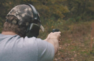 Shooting bonded ammo at the gun range