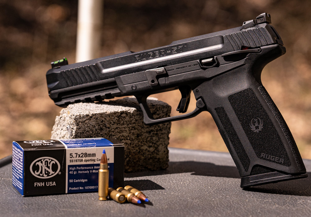 Ruger 57 with 5.7x28mm ammo