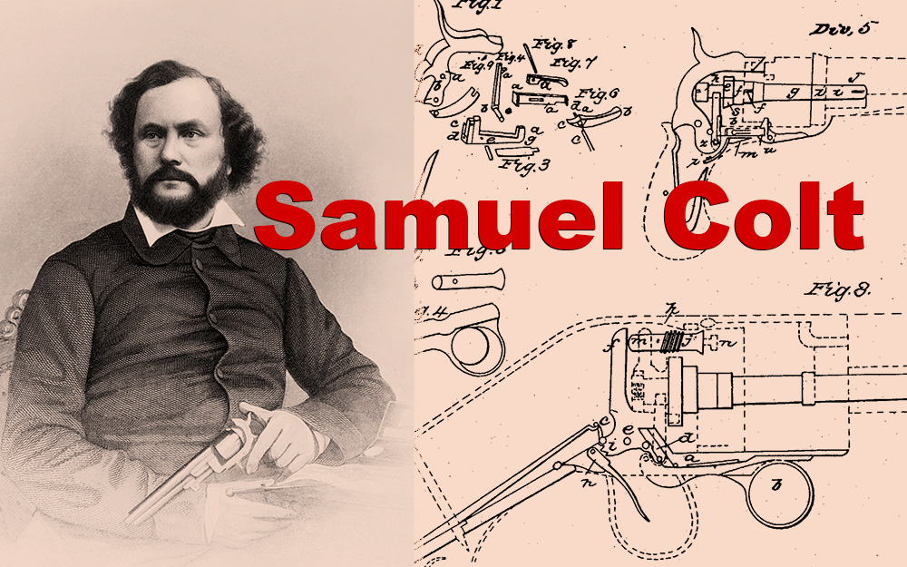 Samuel Colt patent and image