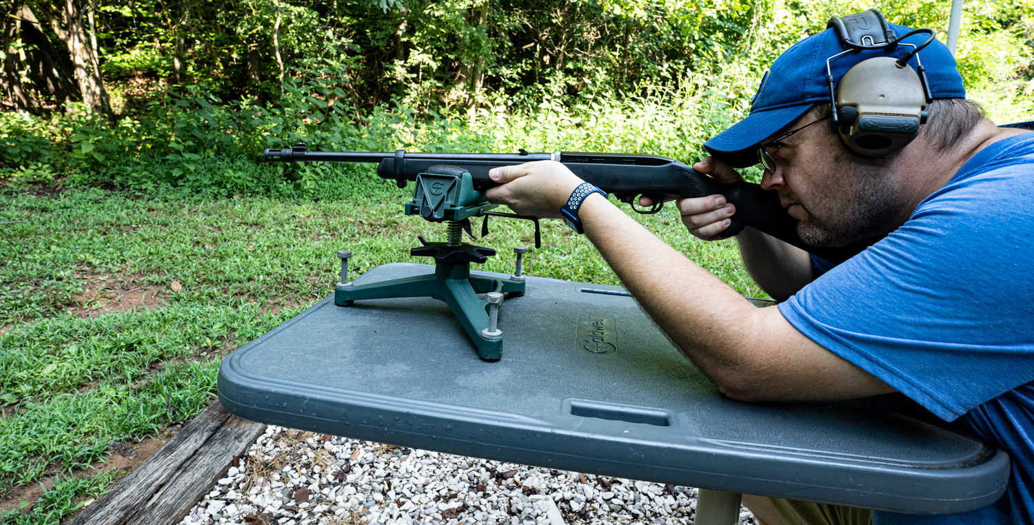 Using a rifle to use 22lr for home defense