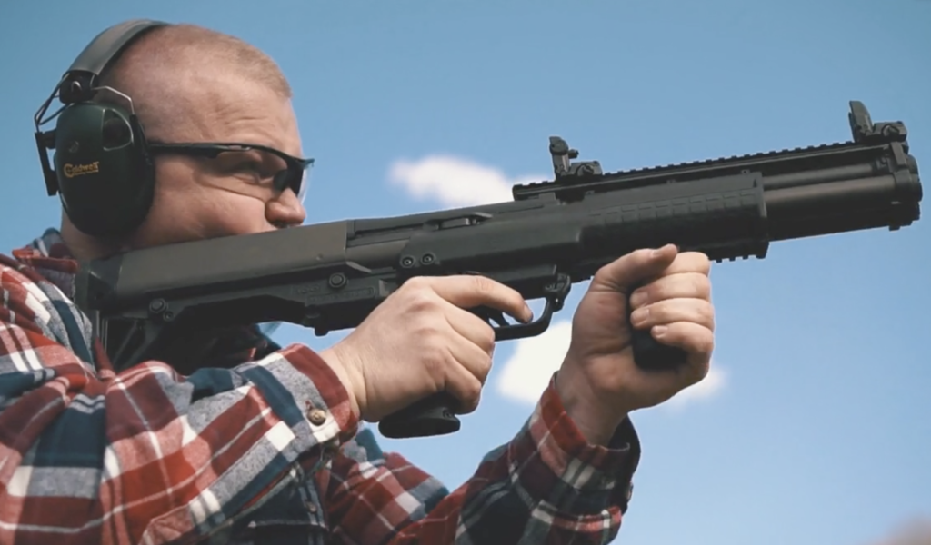 Shooting 12 gauge Roll Crimped shotgun shells at the range