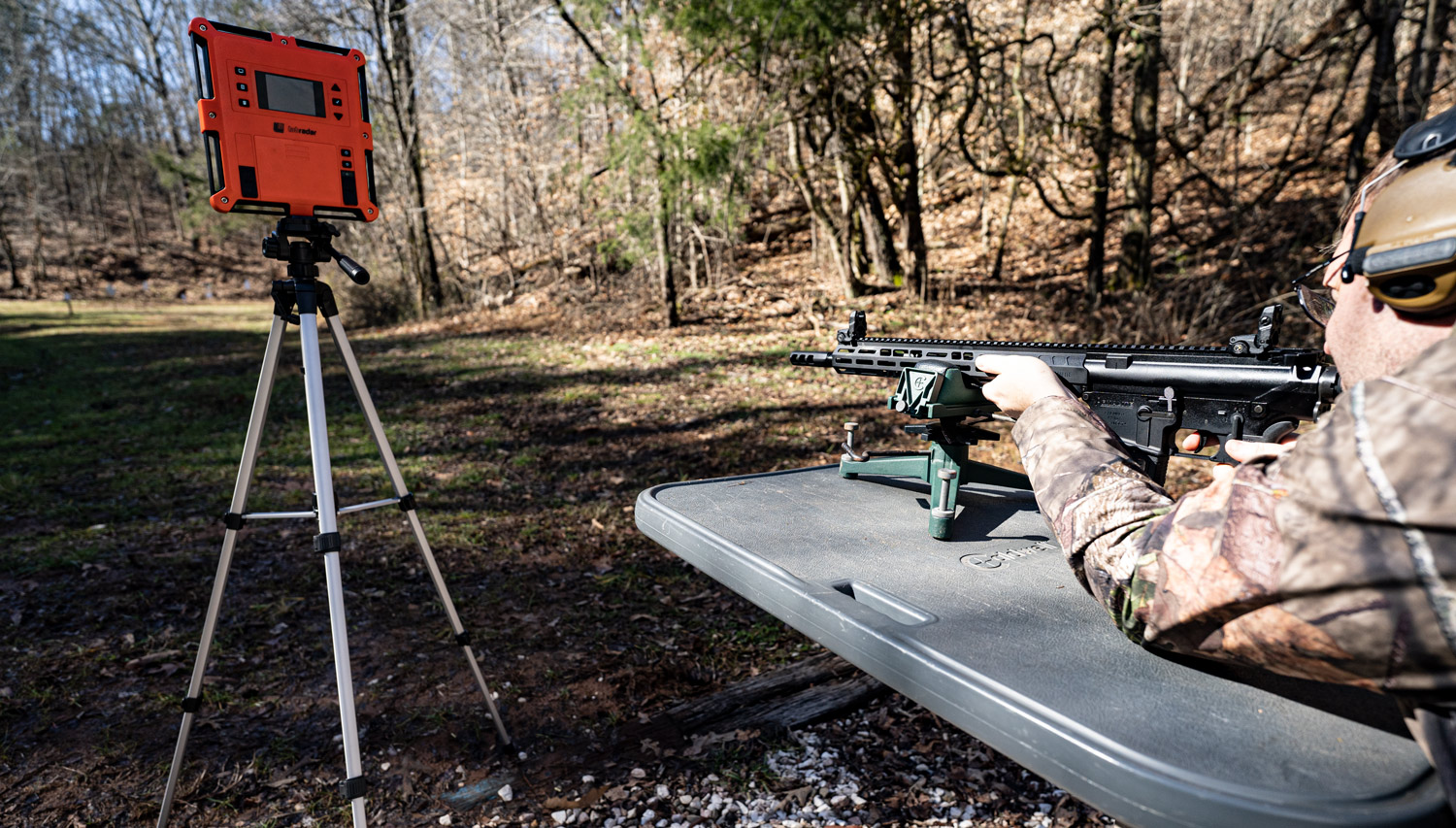 Measuring velocity of the 6.5 grendel vs 308 with a rifle at a shooting range