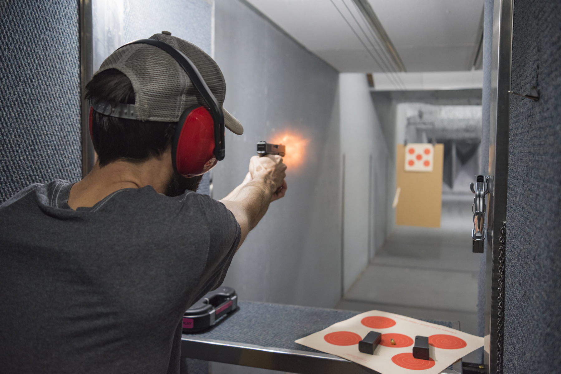 CCW training at the indoor range