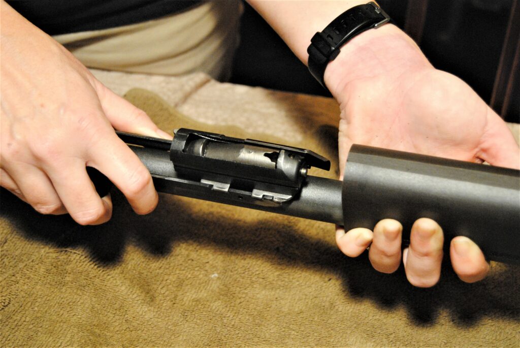 The bolt is an important part of a shotgun