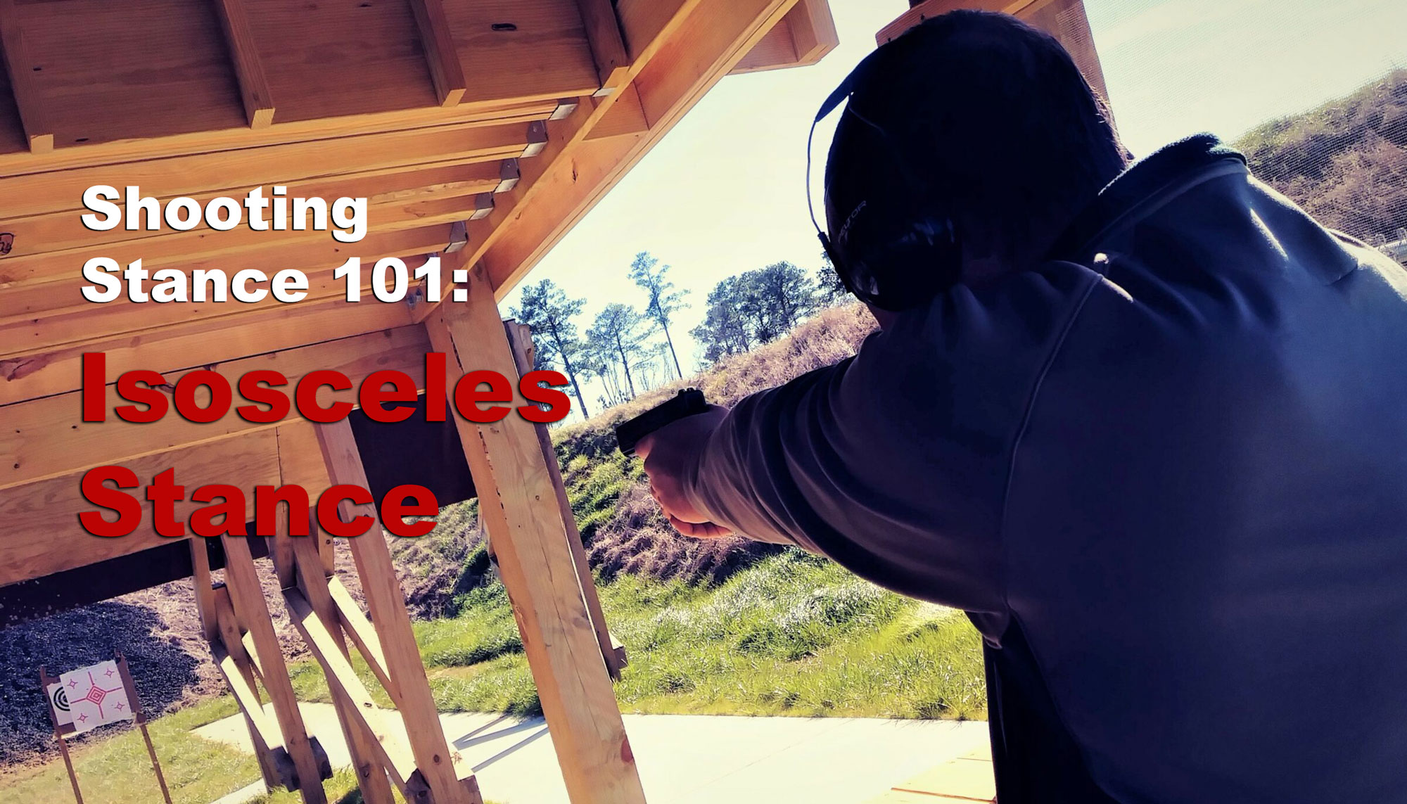 Isosceles Shooting stance