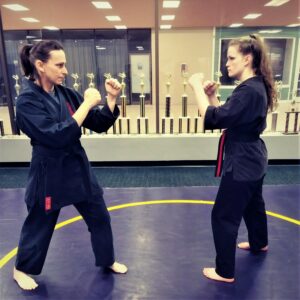 shooting stances vs martial arts Demonstrating a martial arts stance and its similarity to the shooting stance