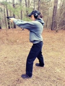 recoil control with the modified weaver stance
