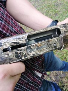Remington semiauto shotgun A Remington semiauto shotgun