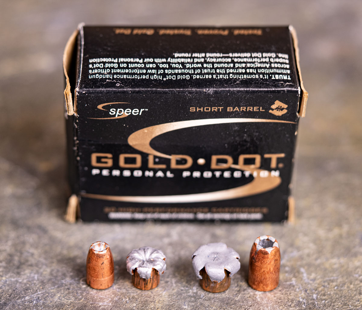 Speer Gold Dot 9mm ammo