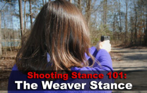 weaver stance demonstrated